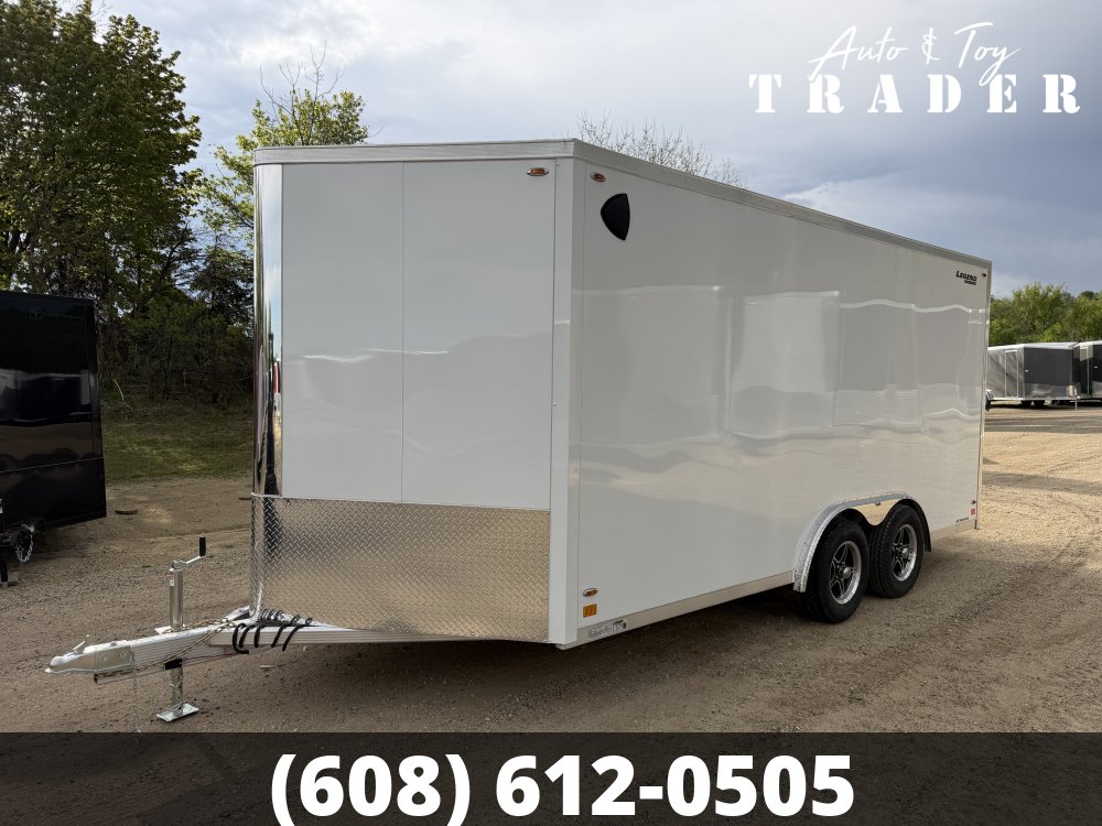 2026 Legend Trailers 8X16 Aluminum FTV Cargo / Enclosed Trailer