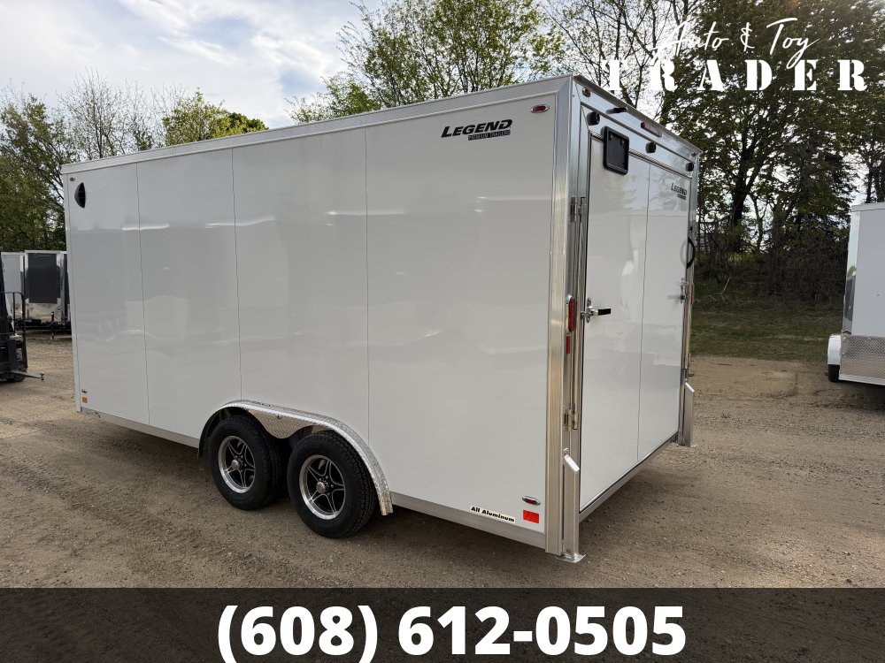 2026 Legend Trailers 8X16 Aluminum FTV Cargo / Enclosed Trailer