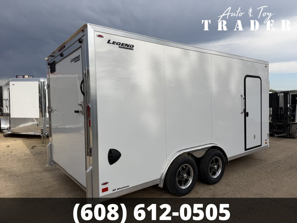 2026 Legend Trailers 8X16 Aluminum FTV Cargo / Enclosed Trailer