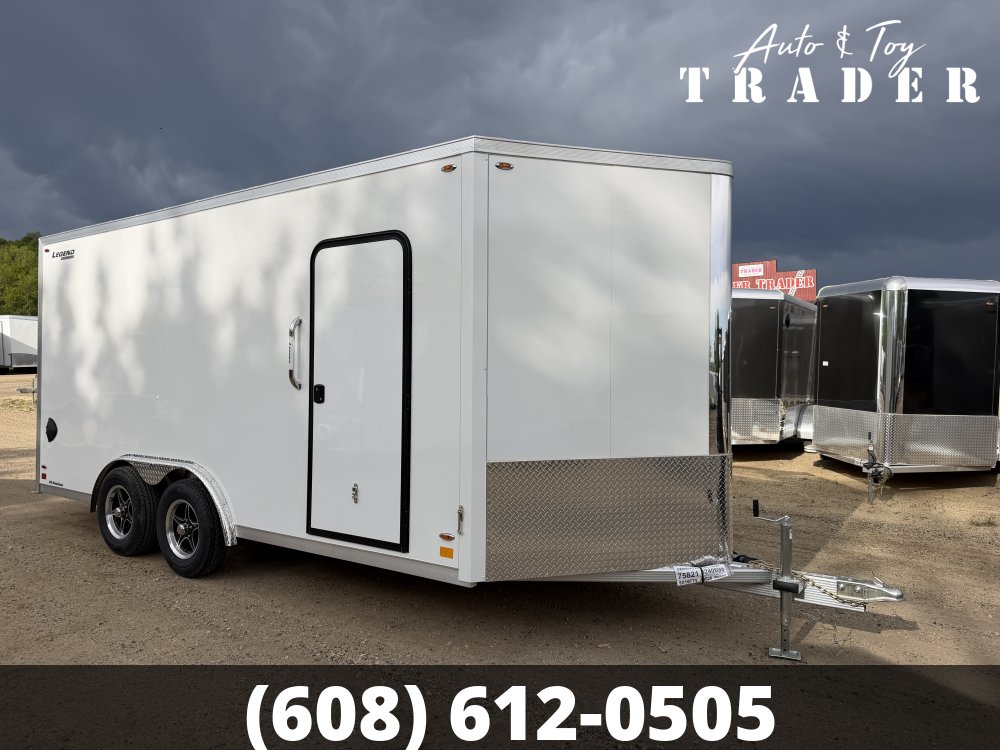 2026 Legend Trailers 8X16 Aluminum FTV Cargo / Enclosed Trailer