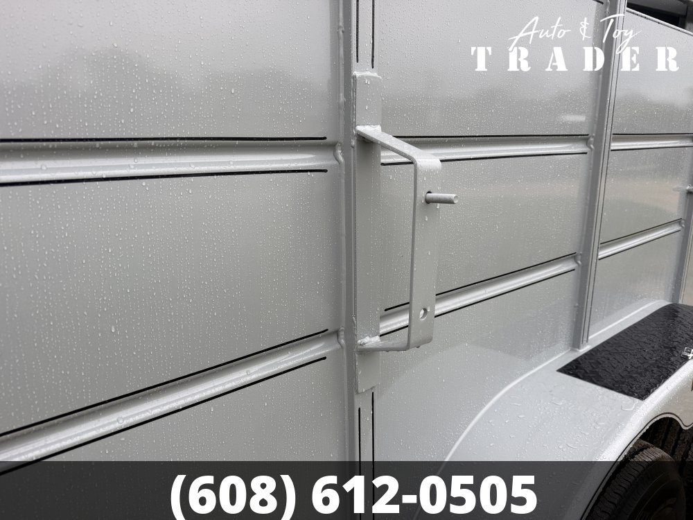 2026 Delta Manufacturing 6X16 Stock Trailer