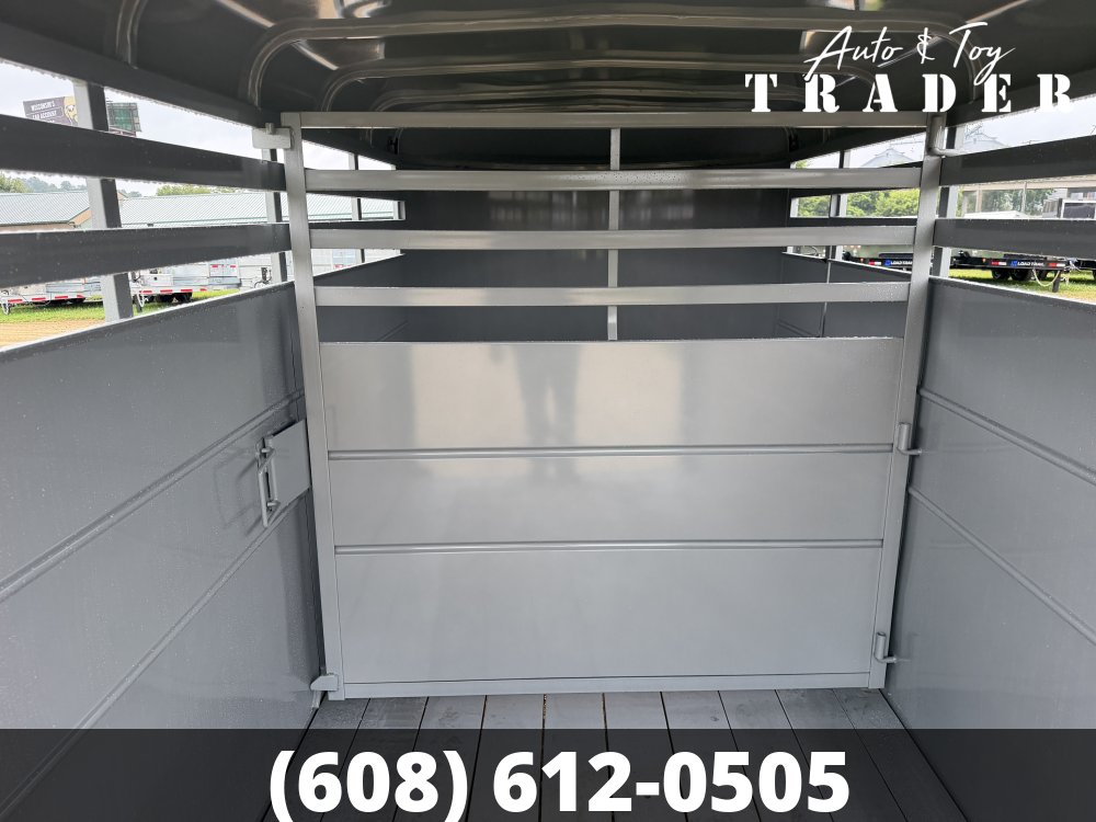 2026 Delta Manufacturing 6X16 Stock Trailer