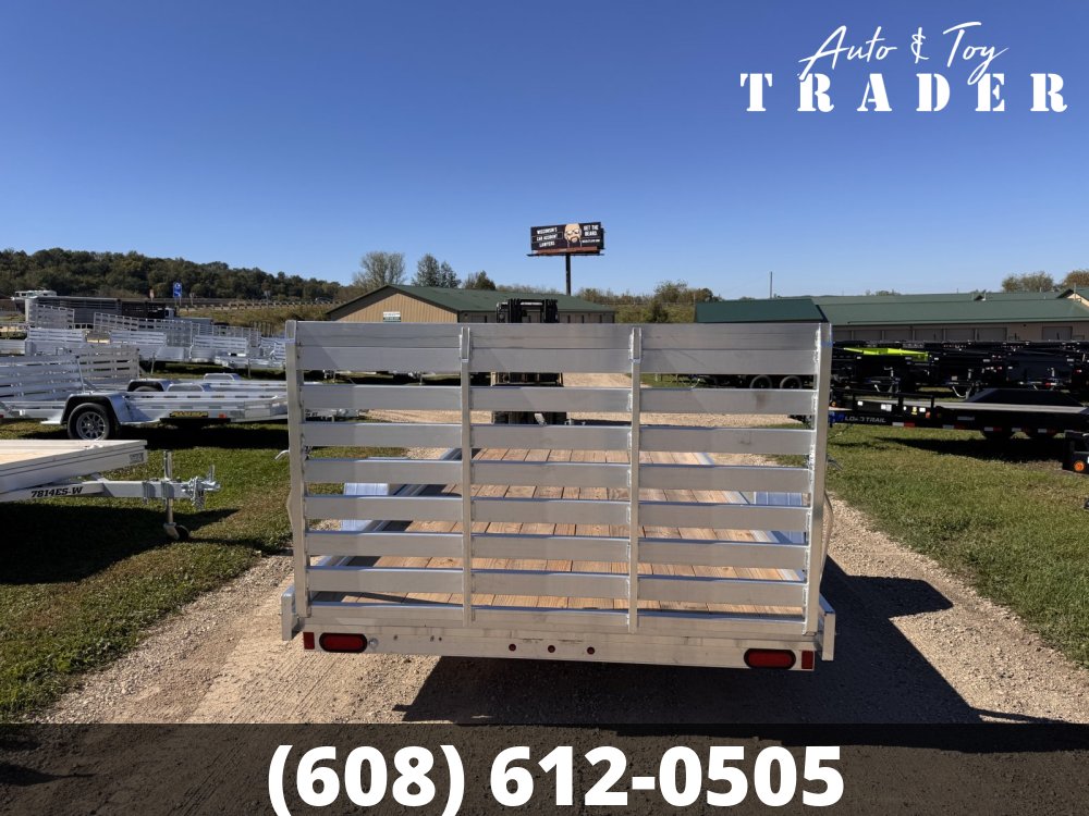 2026 Aluma 7814ESW-S-TG Aluminum Utility Trailer