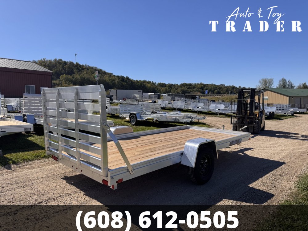 2026 Aluma 7814ESW-S-TG Aluminum Utility Trailer