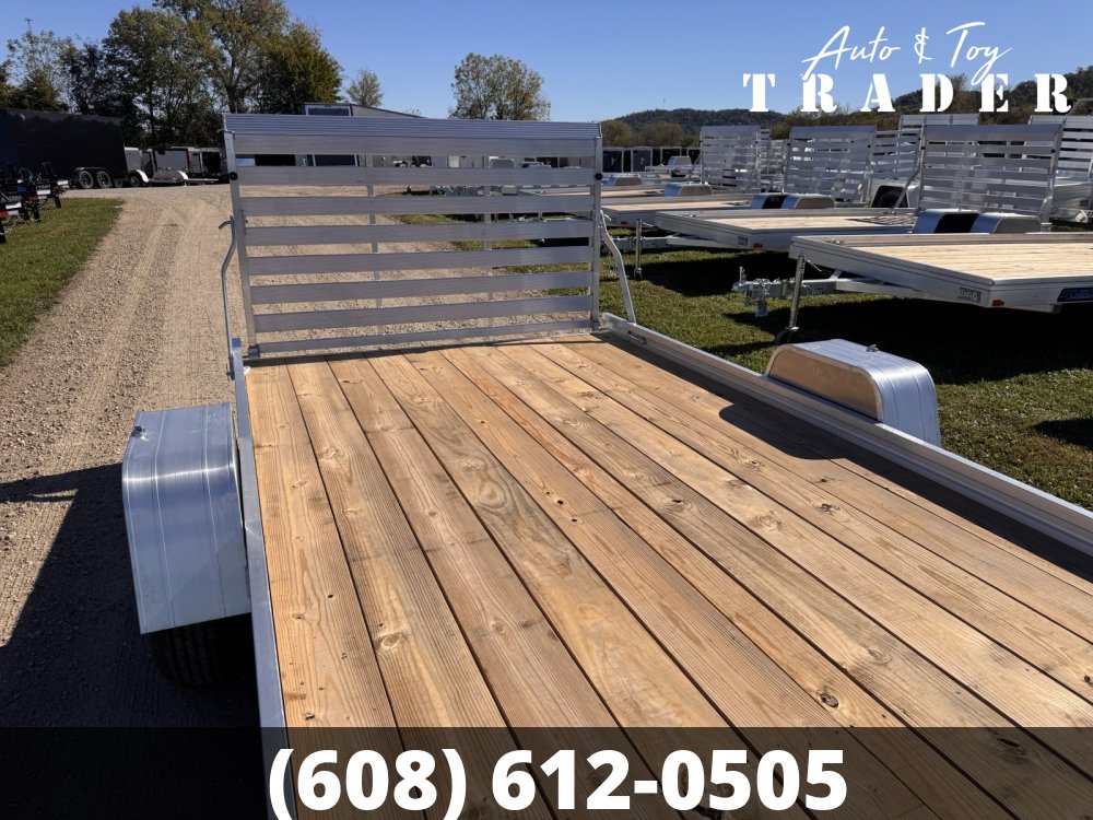 2026 Aluma 7814ESW-S-TG Aluminum Utility Trailer