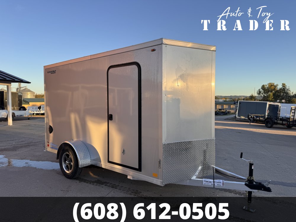 2027 Legend Trailers 6X12 Aluminum Thunder Cargo / Enclosed Trailer