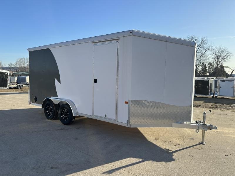 2025 NEO Trailers 7.5X16 Aluminum NAMR Cargo / Enclosed Trailer