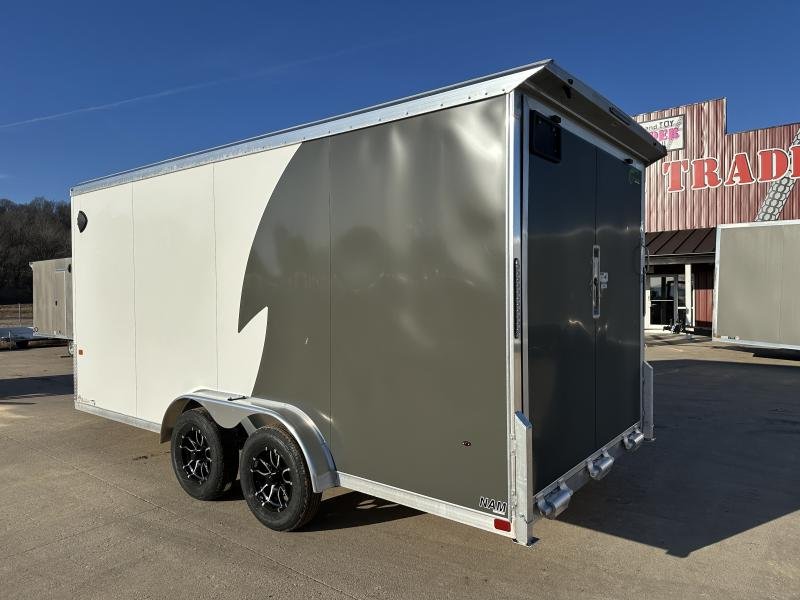2025 NEO Trailers 7.5X16 Aluminum NAMR Cargo / Enclosed Trailer