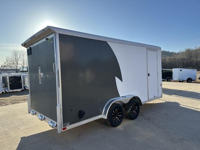 2025 NEO Trailers 7.5X16 Aluminum NAMR Cargo / Enclosed Trailer