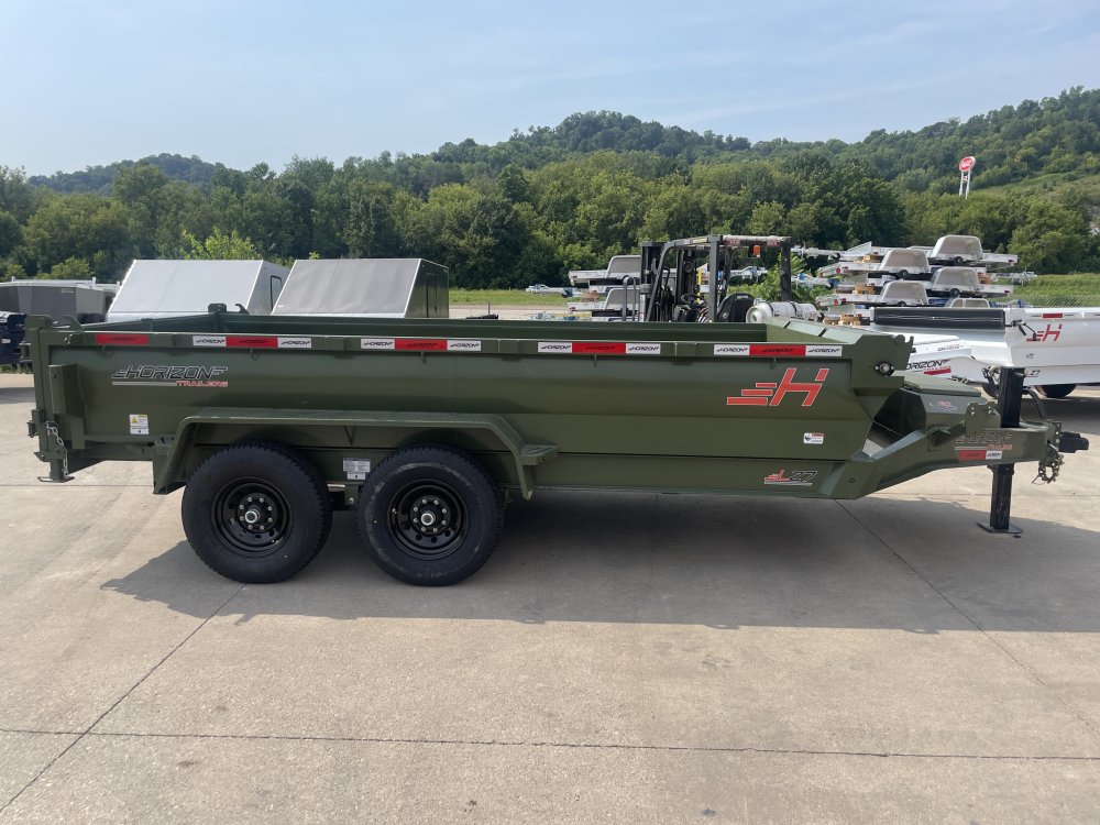 2025 Horizon Trailers 83X14 Dump Trailer