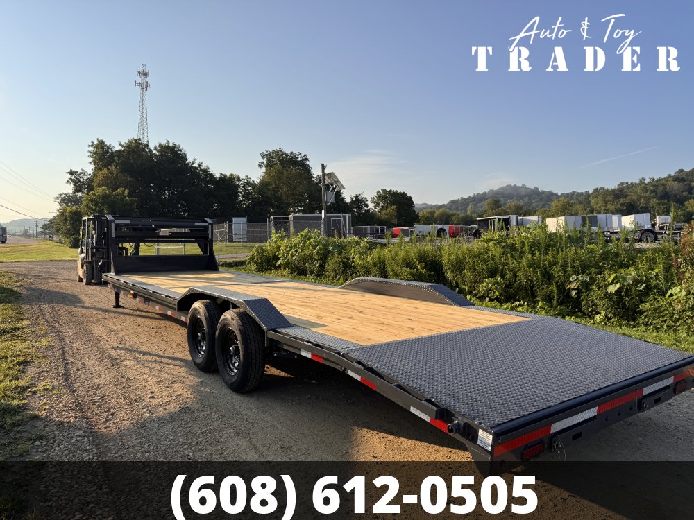 2027 Lamar Trailers 102X32 Gooseneck Car Hauler Trailer