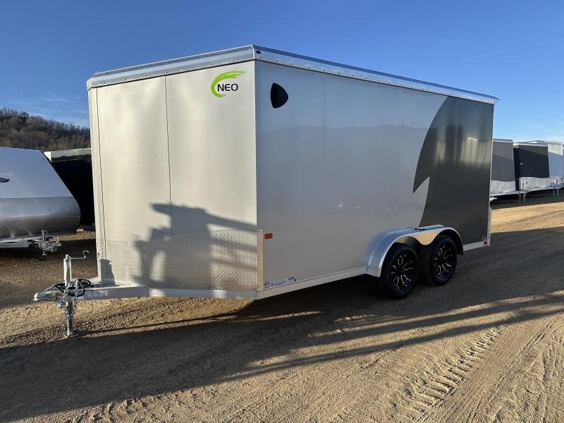 2025 NEO Trailers 7.5X14 Aluminum NAMR Cargo / Enclosed Trailer