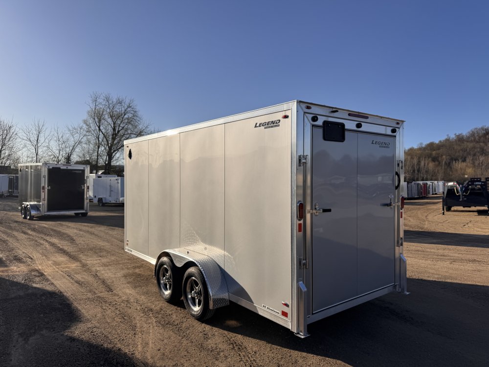 2025 Legend Trailers 7X16 Aluminum FTV Cargo / Enclosed Trailer