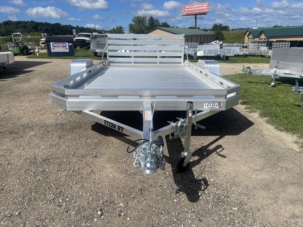 2026 Aluma 7712H-S-BT Aluminum Utility Trailer