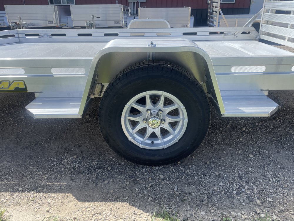 2026 Aluma 7712H-S-BT Aluminum Utility Trailer