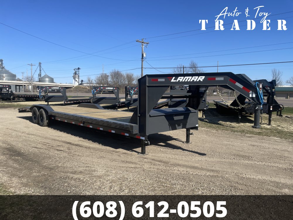 2026 Lamar Trailers 102X32 Gooseneck Car Hauler Trailer