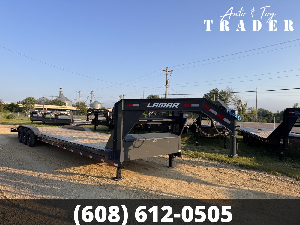 2027 Lamar Trailers 102X36 Gooseneck Car Hauler Trailer