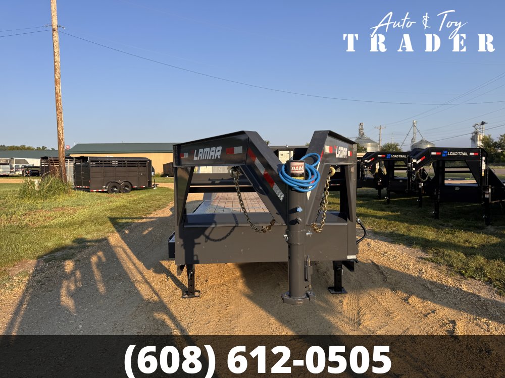 2027 Lamar Trailers 102X36 Gooseneck Car Hauler Trailer