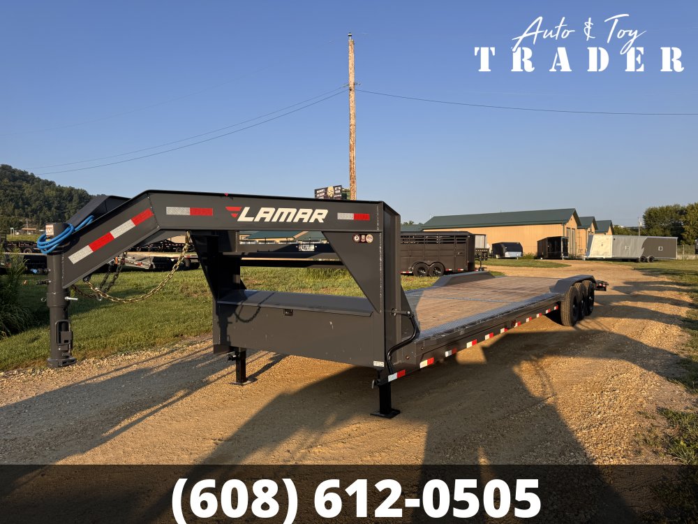 2027 Lamar Trailers 102X36 Gooseneck Car Hauler Trailer