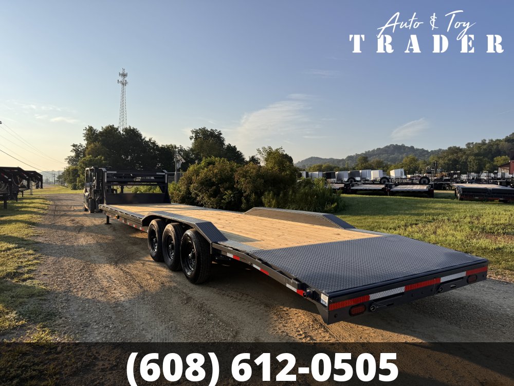 2027 Lamar Trailers 102X36 Gooseneck Car Hauler Trailer