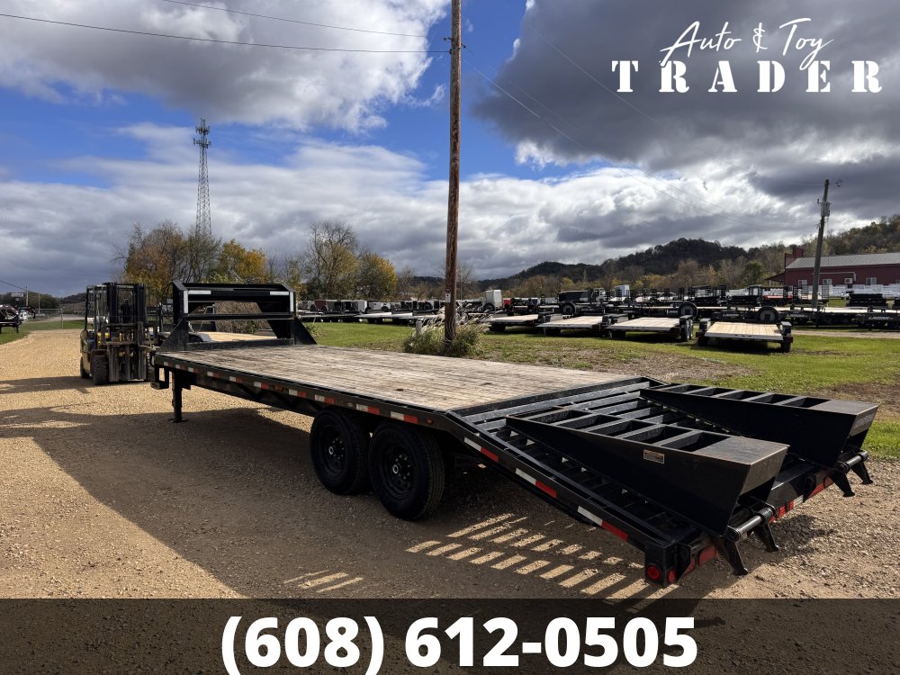 2018 Load Trail 102X25 Gooseneck Deckover Trailer