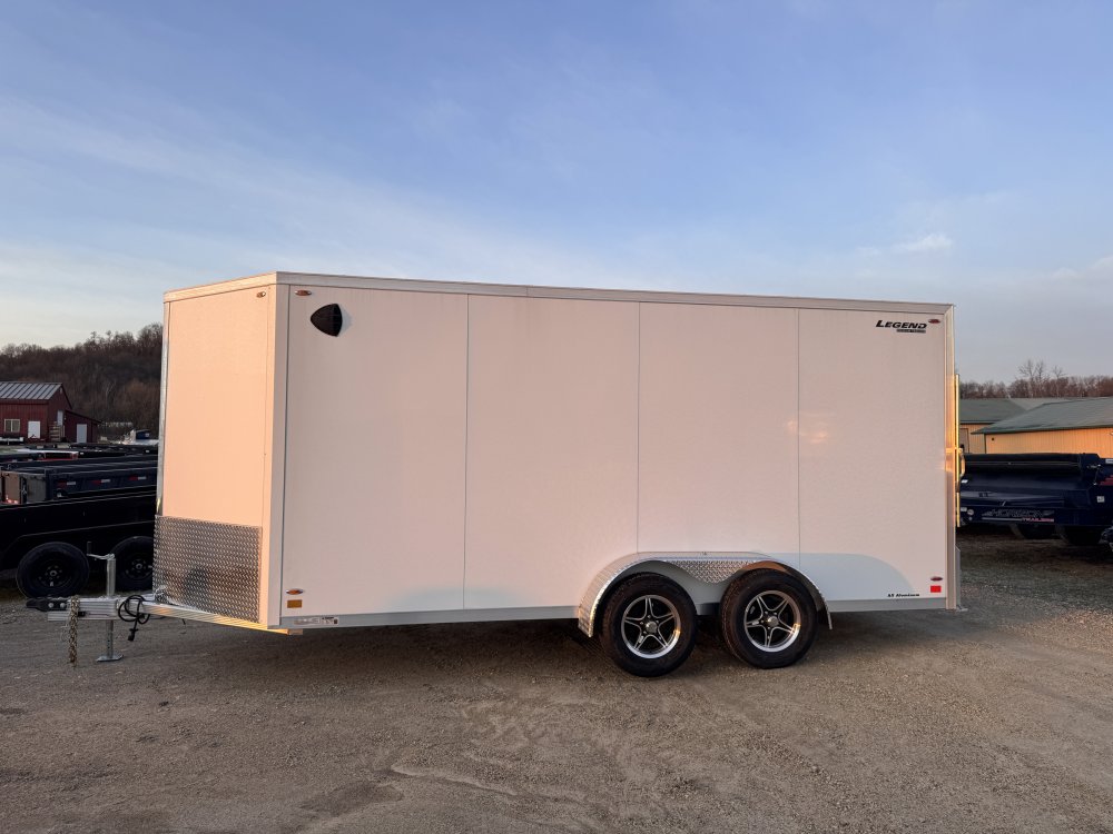 2025 Legend Trailers 7X16 Aluminum FTV Cargo / Enclosed Trailer