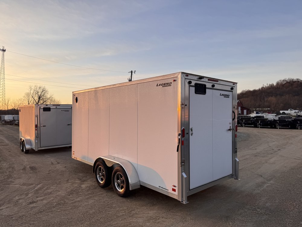 2025 Legend Trailers 7X16 Aluminum FTV Cargo / Enclosed Trailer
