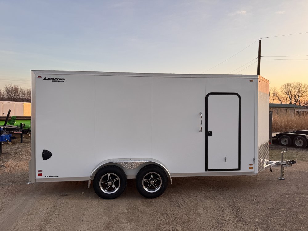 2025 Legend Trailers 7X16 Aluminum FTV Cargo / Enclosed Trailer