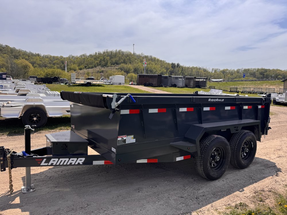 2025 Lamar Trailers 77X12 Dump Trailer