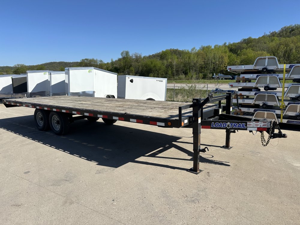 2018 LOAD TRAIL 102"X24 DECKOVER EQUIPMENT TRAILER