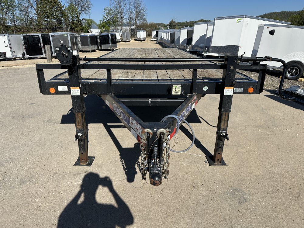 2018 LOAD TRAIL 102"X24 DECKOVER EQUIPMENT TRAILER