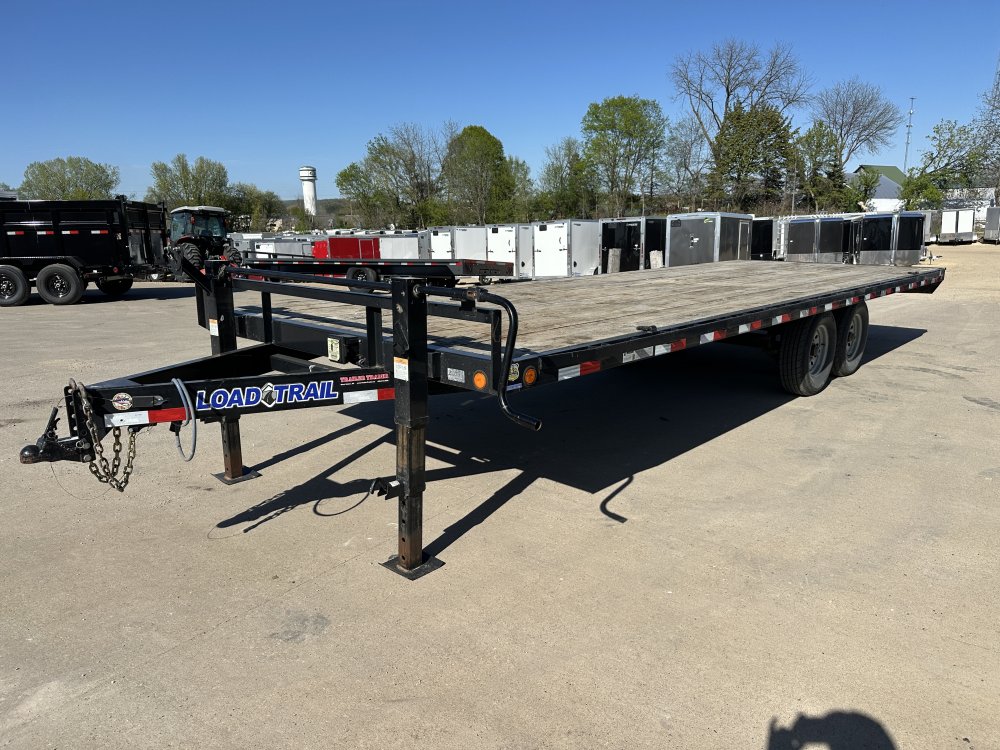 2018 LOAD TRAIL 102"X24 DECKOVER EQUIPMENT TRAILER
