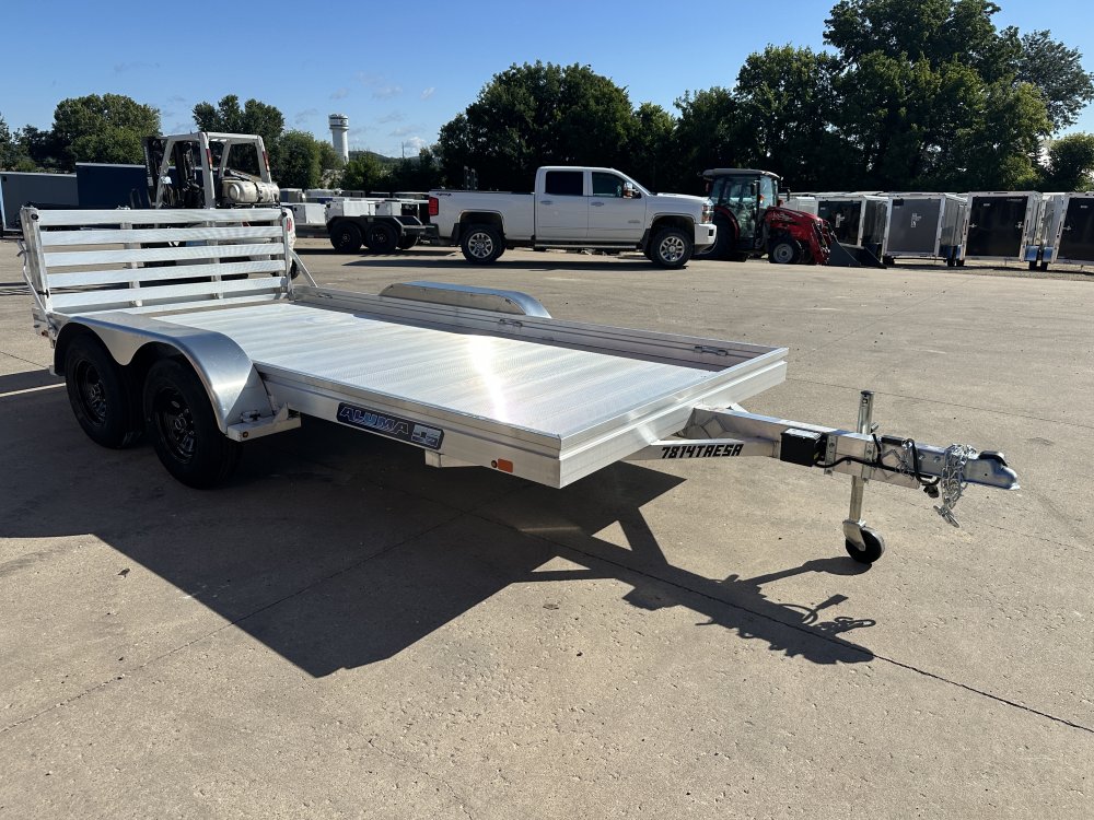 2026 Aluma 7814ESA-TA-EL-BT Aluminum Utility Trailer