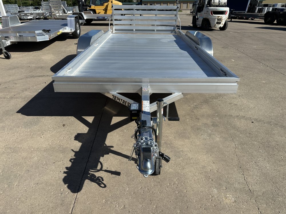 2026 Aluma 7814ESA-TA-EL-BT Aluminum Utility Trailer