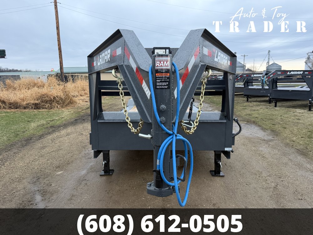 2026 Lamar Trailers 102X32 Gooseneck Car Hauler Trailer