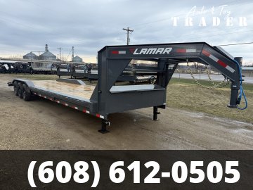 2026 Lamar Trailers 102X32 Gooseneck Car Hauler Trailer