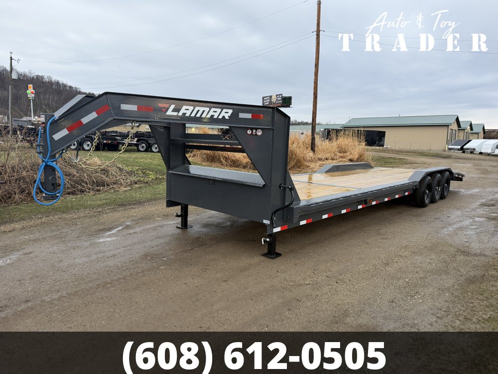 2026 Lamar Trailers 102X32 Gooseneck Car Hauler Trailer