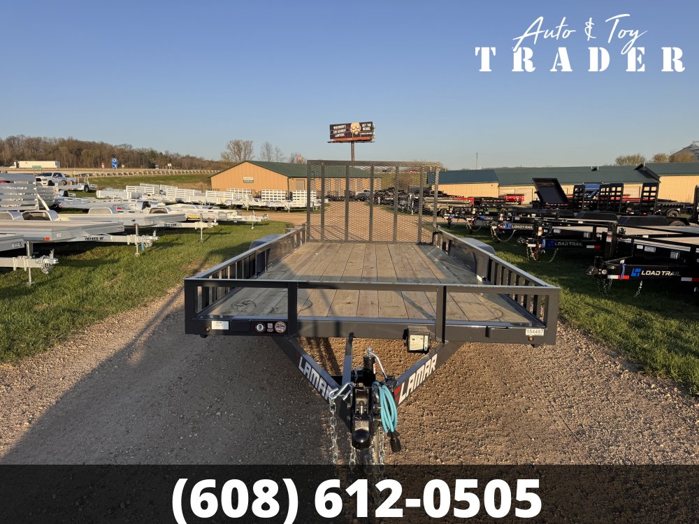 2026 Lamar Trailers 83X16 Utility Trailer
