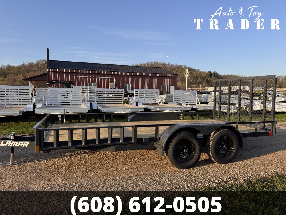 2026 Lamar Trailers 83X16 Utility Trailer