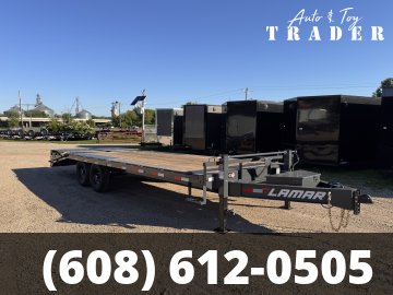 2026 Lamar Trailers 102X22 Deckover Trailer