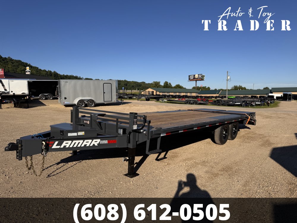 2026 Lamar Trailers 102X22 Deckover Trailer
