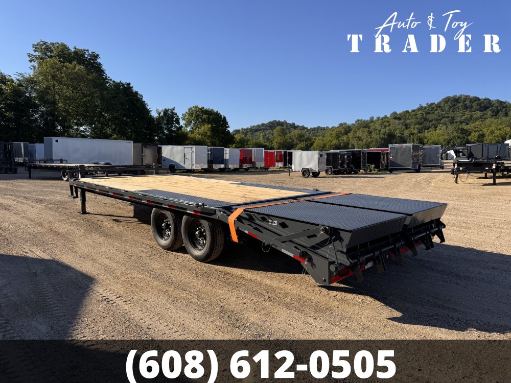 2026 Lamar Trailers 102X22 Deckover Trailer