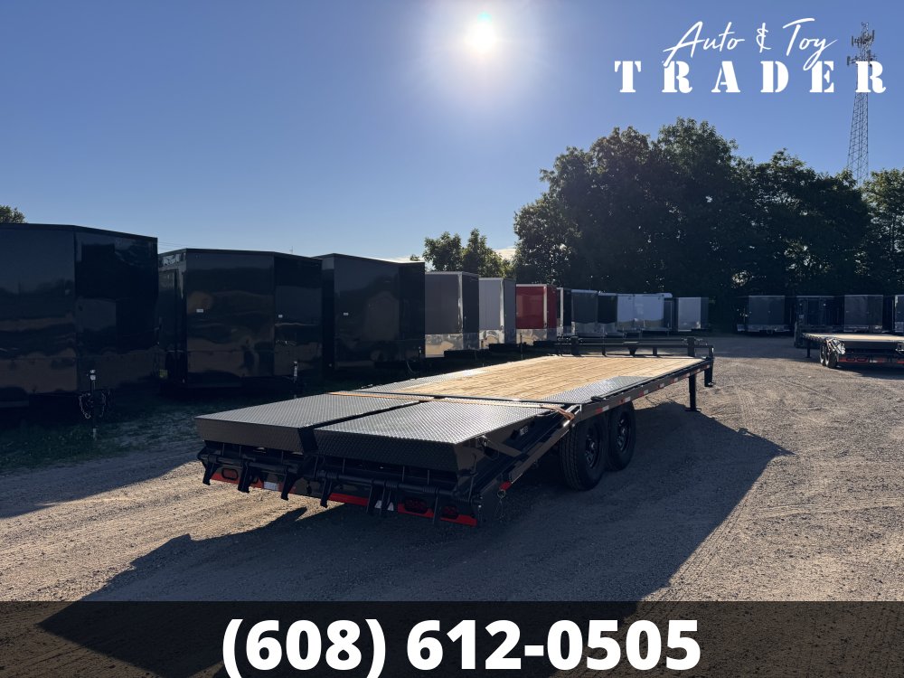 2026 Lamar Trailers 102X22 Deckover Trailer
