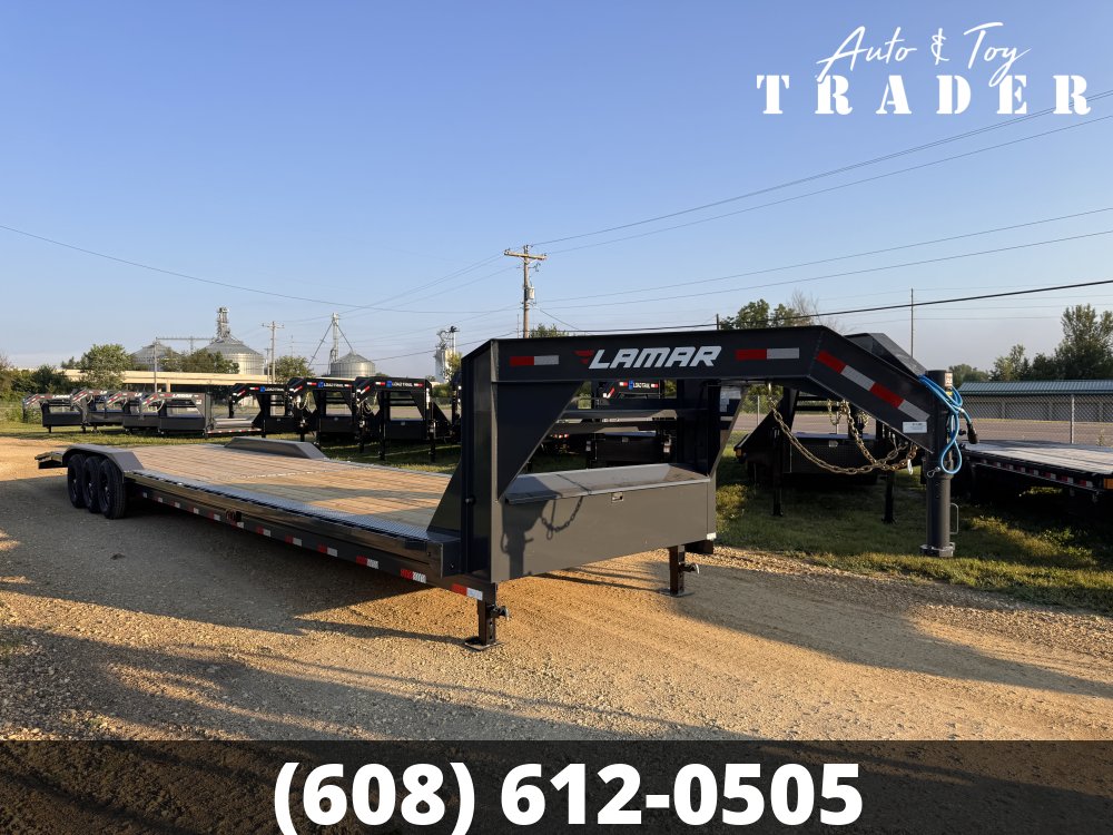 2027 Lamar Trailers 102X40 Gooseneck Car Hauler Trailer