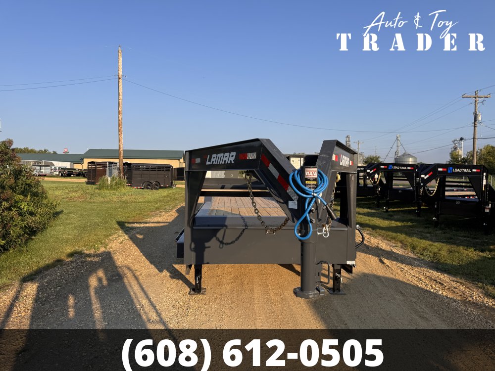 2027 Lamar Trailers 102X40 Gooseneck Car Hauler Trailer