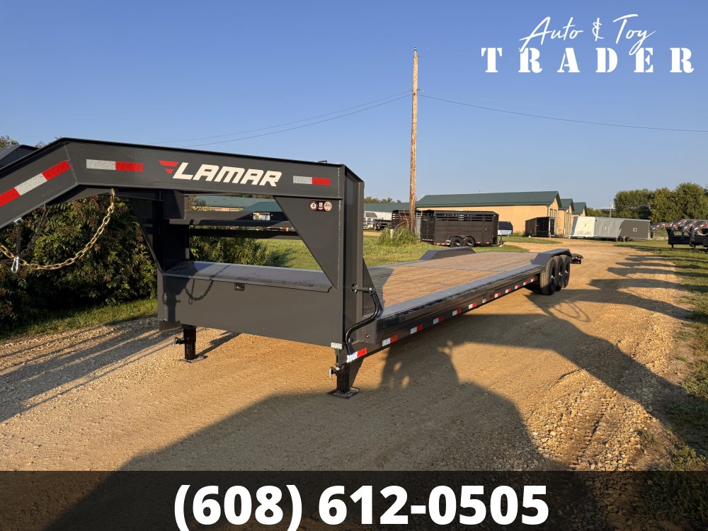 2027 Lamar Trailers 102X40 Gooseneck Car Hauler Trailer
