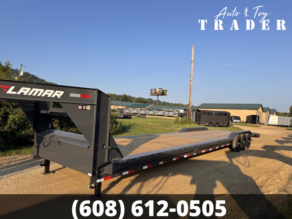 2027 Lamar Trailers 102X40 Gooseneck Car Hauler Trailer