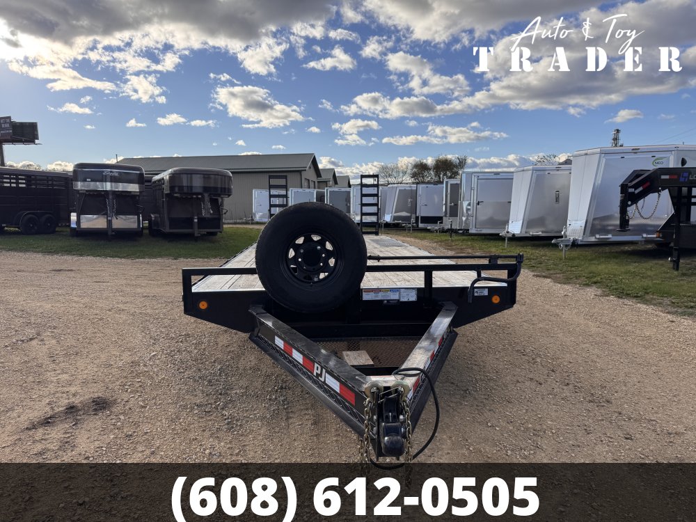 2021 PJ Trailers 102x24 Deckover Trailer