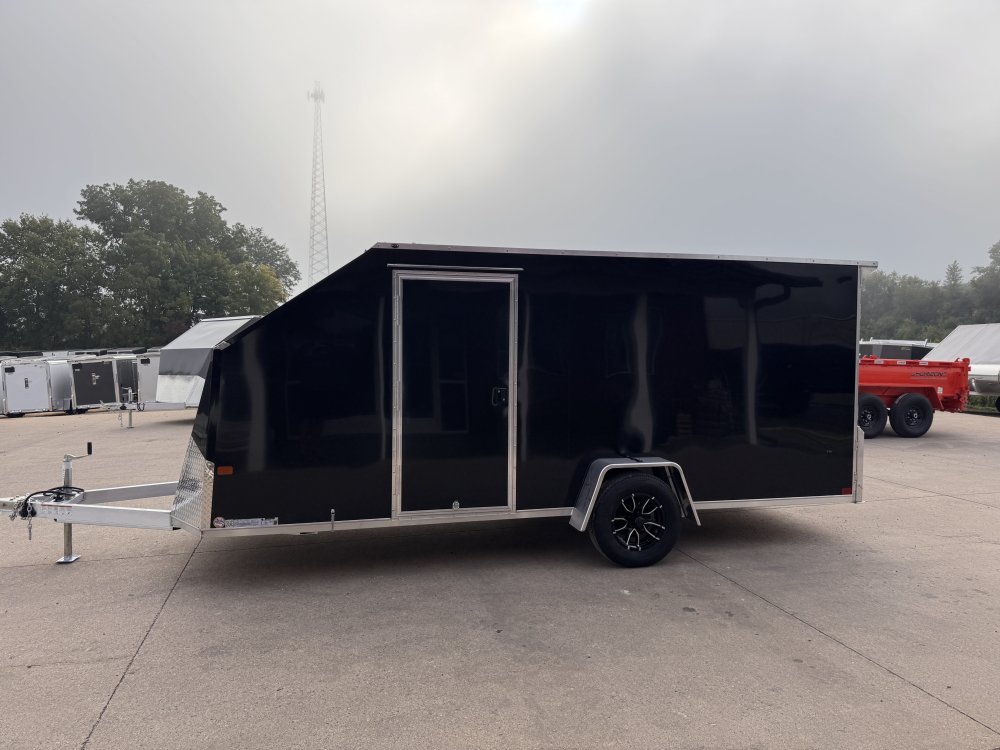 2026 NEO 7X16 NASB Enclosed Snowmobile Trailer
