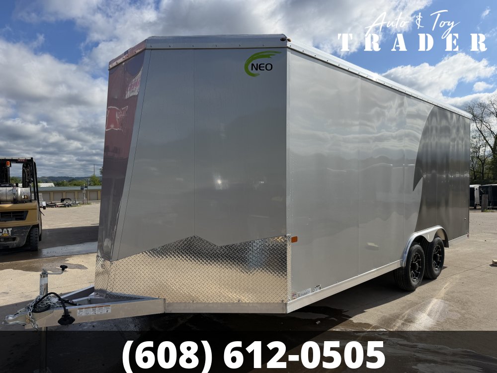 2026 NEO Trailers 8.5X18 Aluminum NAUX Cargo Trailer